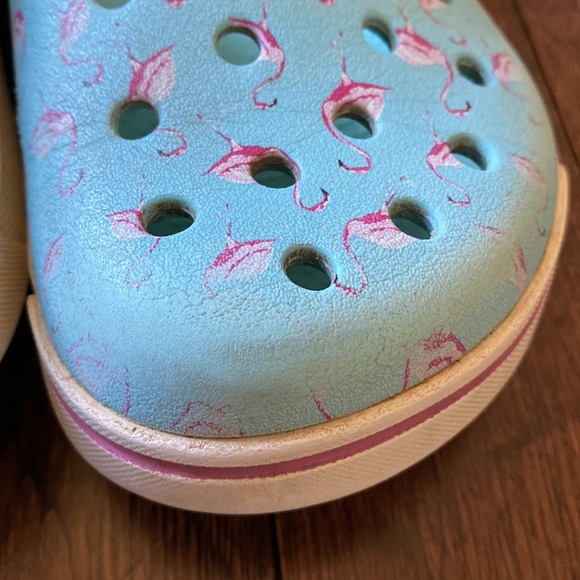 Crocs clogs flamingo size J 2 - Picture 8 of 12